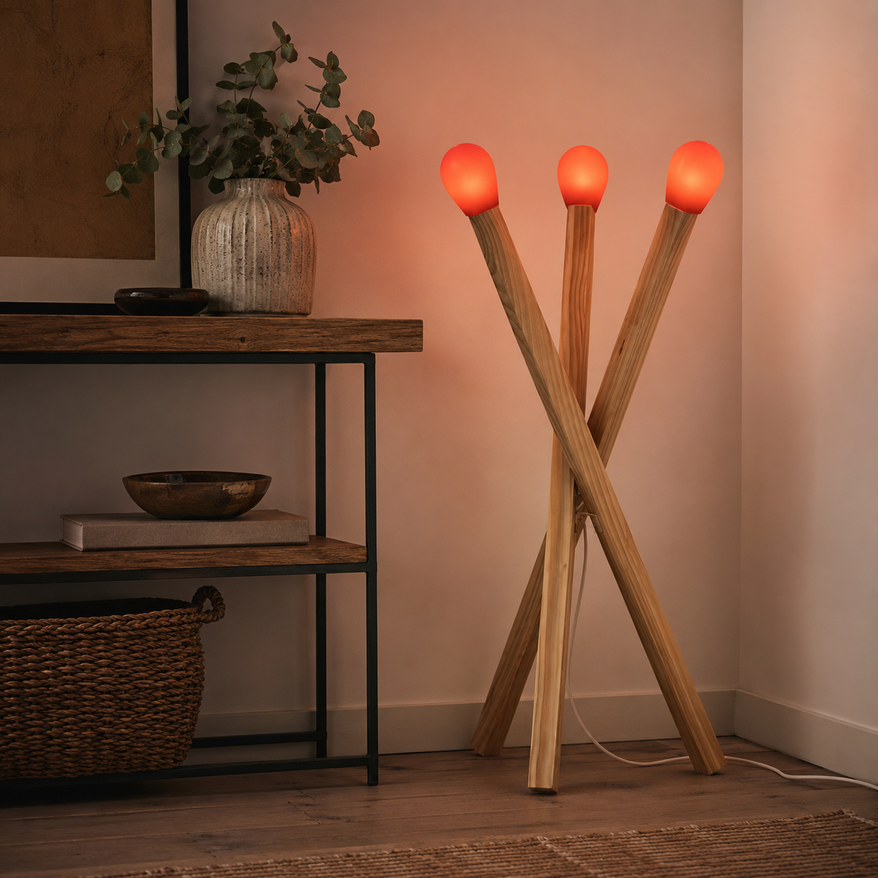 Porellia® - Matchstick Lamp
