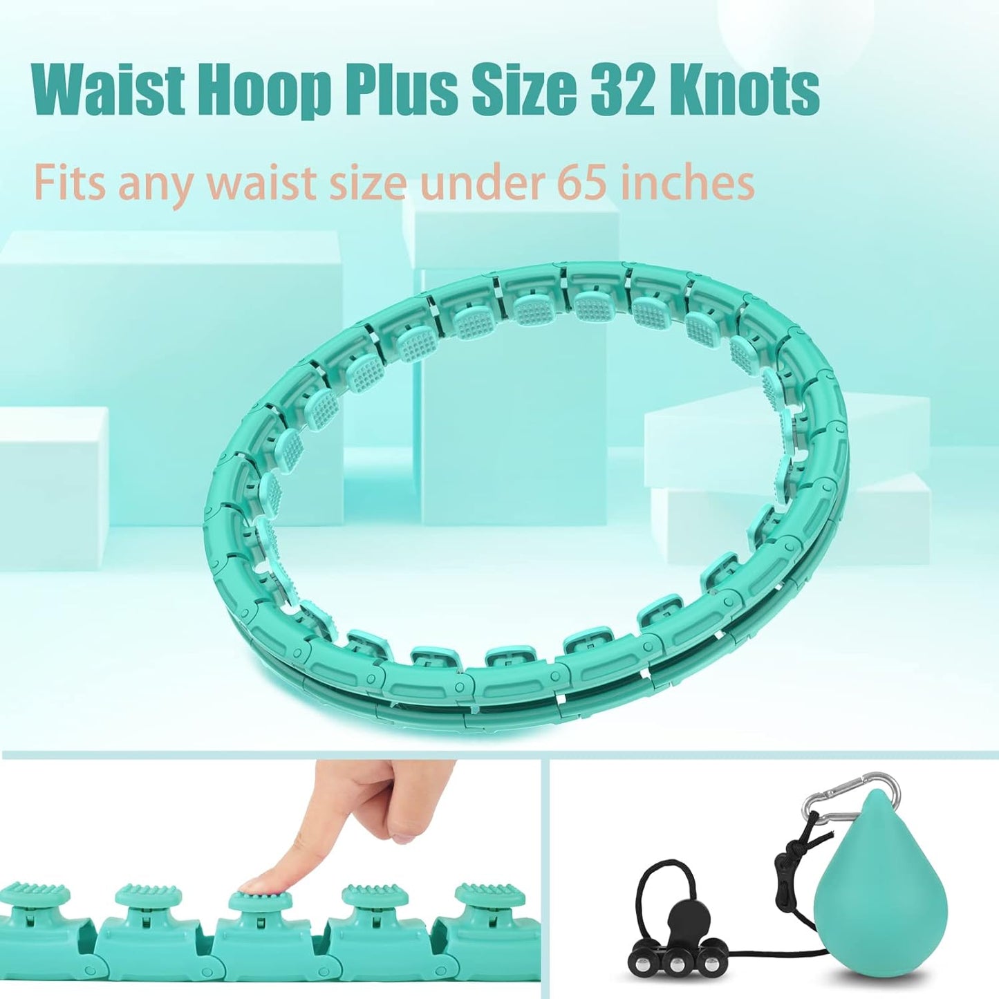 Porellia® - Weighted Infinity Fitness Hoop