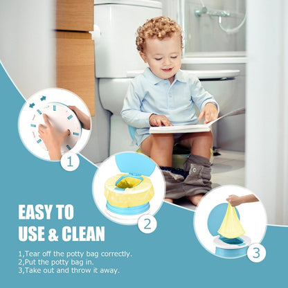 Porellia® - Portable Foldable Toddler Potty