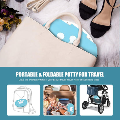 Porellia® - Portable Foldable Toddler Potty