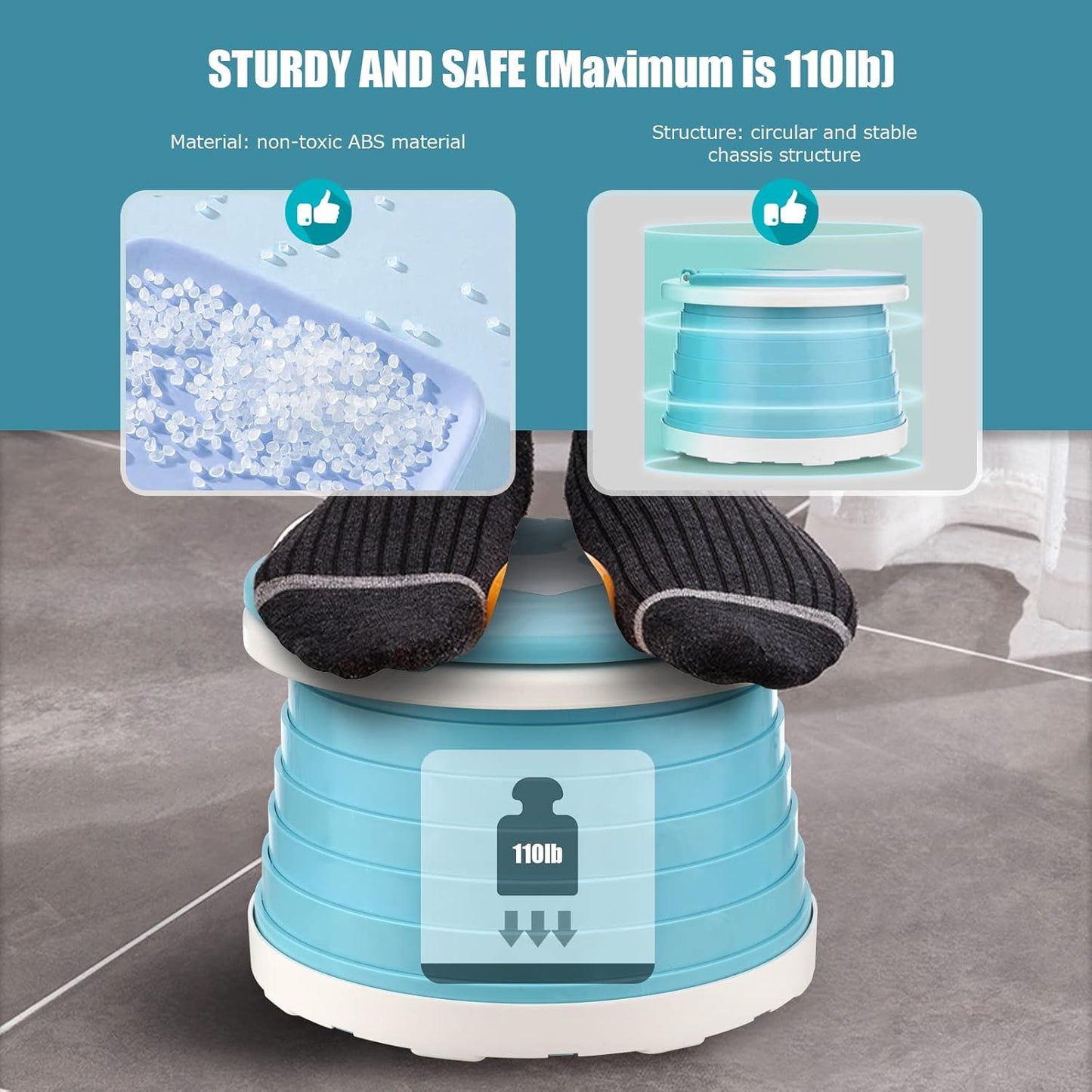 Porellia® - Portable Foldable Toddler Potty