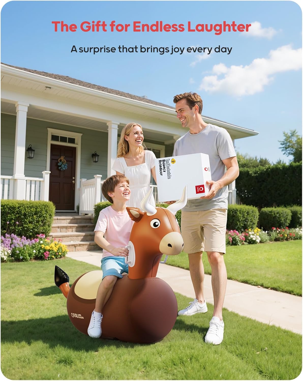 Porellia® - Inflatable Bouncy Dinosaur