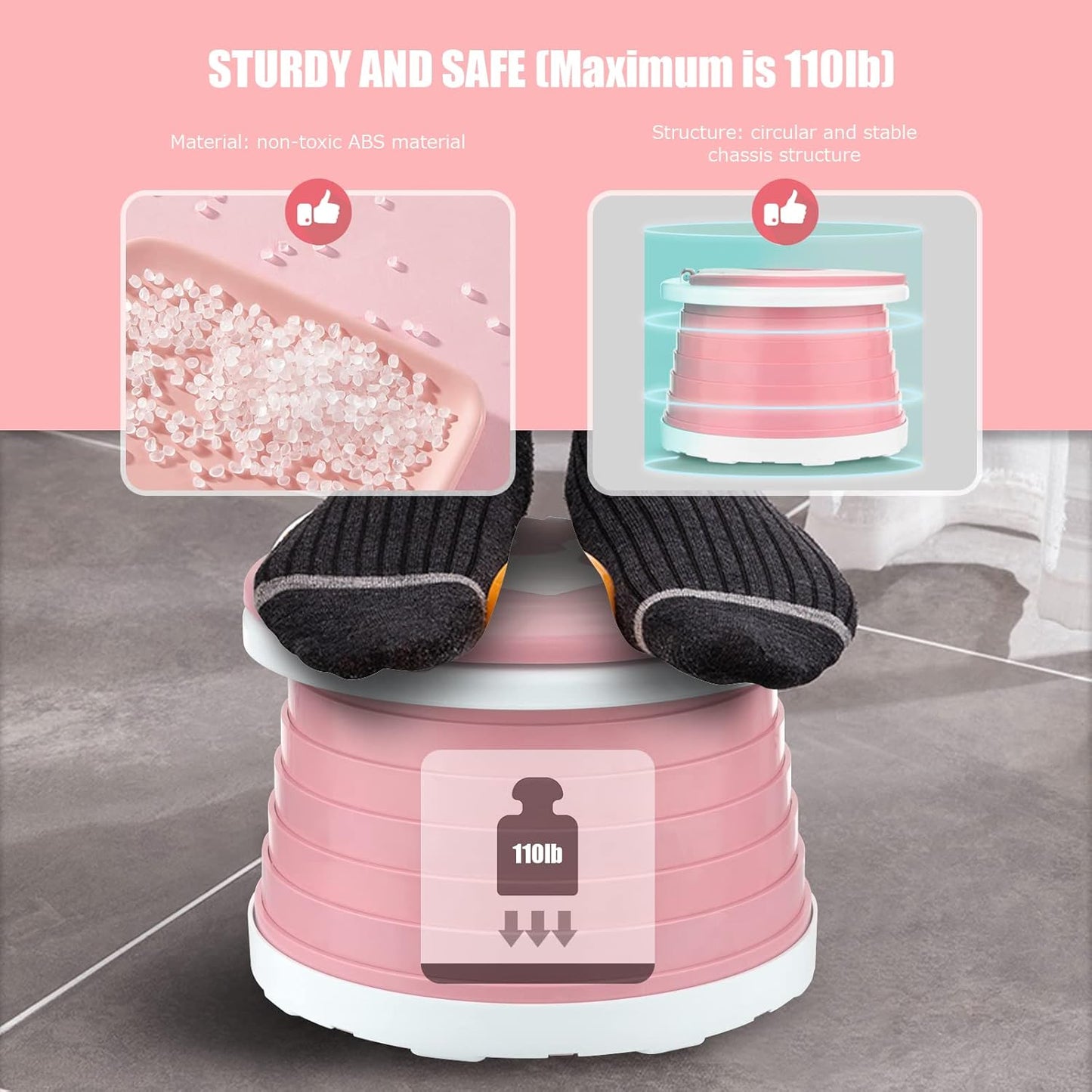 Porellia® - Portable Foldable Toddler Potty