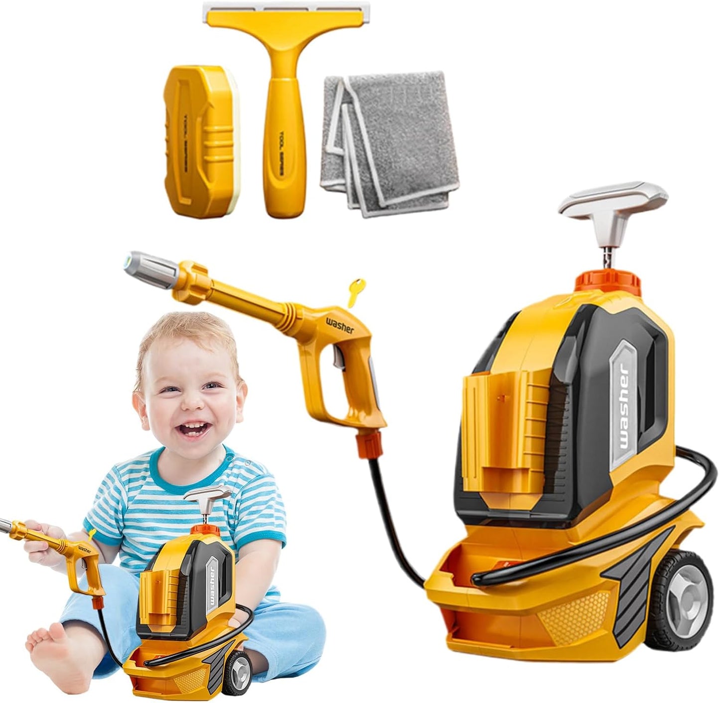 Porellia® - Water Pressure Washer Toy